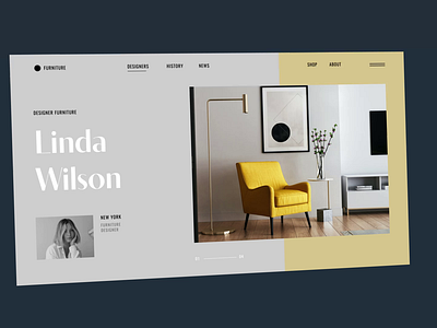 Furniture Ecommerce Website 3d animation branding design designer divi ecommerce graphic design interface motion motion graphics style ui ux web webflow wix wordpress