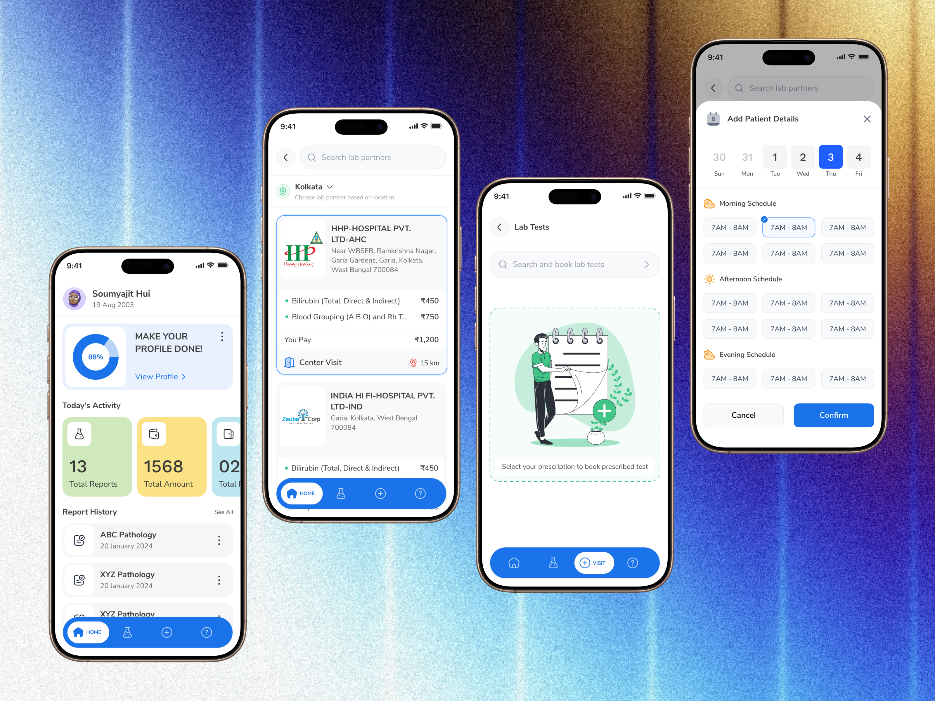 Example of Mobile App UI/UX Design | I Os & Android