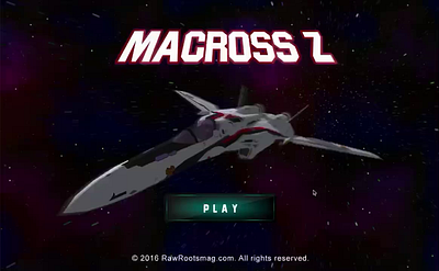 Macross Z 3d game motion graphics