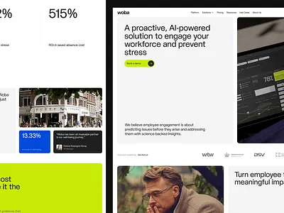 AI Platform web design design marketing ui web web design webflow