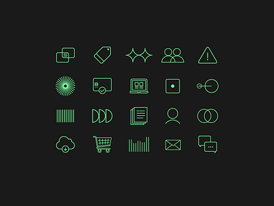 Icons banking branding financial products financial services fintech iconography product design ui ux design