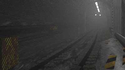 prepayat abandoned tunnel 3d graphic design motion graphics