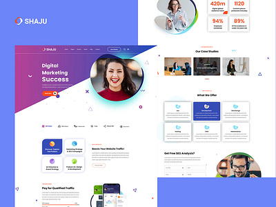 SHAJU_SEO Marketing & Digital Agency. agency business cleaning company corporate
