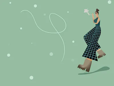 Woman Style ai branding creative design graphic design illustration vector woman