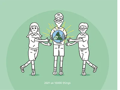 UX 1000 THINGS - Dragon Boat Festival graphic design illustration