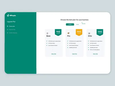 Payment Plan branding dashboard graphic design motion design