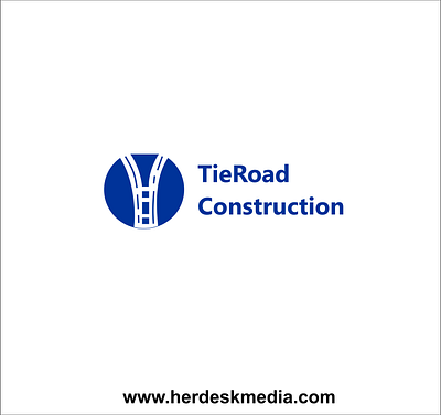 TieRoad logo design logo