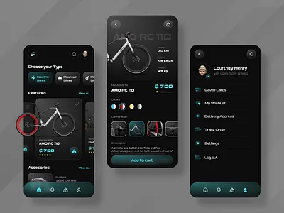 Bike Online Shopping Mobile Application bicycle bicycle app bicycle shop bicycle store bicycle store app bicycles bike bike app bike shop cycle cycle shop app eccomerce ecommerce ecommerce app mobile app mobile app design shopping app store wheels