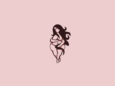 Venus logo afrodite beauty branding design fashion icon illustration lady logo logodesign logotype minimal model plusmodel plussize vector venus woman