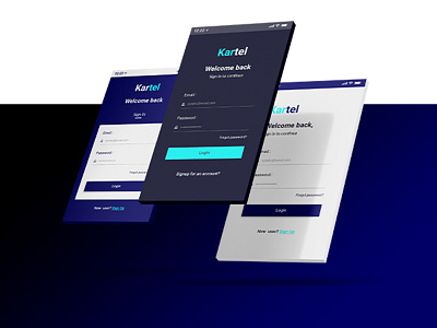 login Ui app application branding design illustration sleek sleekdesign trending ui ux ux