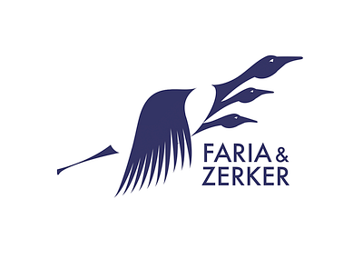 Logo Design: FARIA & ZERKER - Chartered Accountants branding design graphic design illustration logo thepoddotme vector