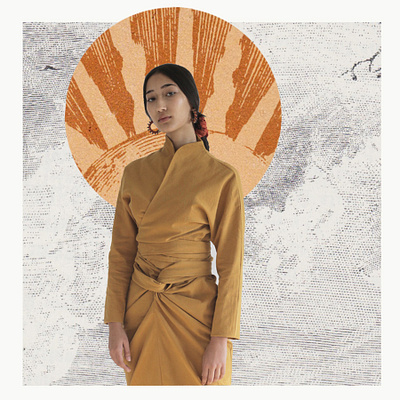 PICHULIK Collage branding design illustration