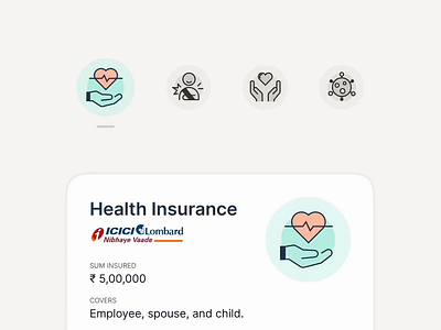 Insurance benefit icons benefits designteam icon icons illustration insurance wellness