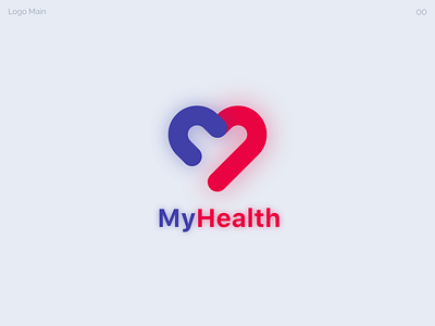 MyHealth Branding app branding design exercise fitness graphic design gym identity illustration logo ui vector website
