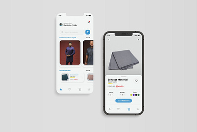 African Fabrics Sales App app design icon ui ux vector
