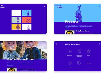 Auf die Ohren – Website branding icon podcast web development webdesign wordpress