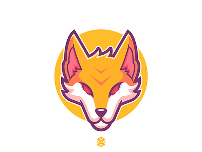 Fox mascot illustration. 🦊🔥 animal brand cartoon character character design cute design fox foxes illustration logo mascot mascot logo