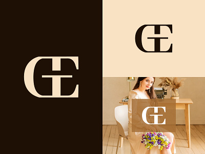 GE Monogram Logo branding business company design eg logo eg monogram elegant ge ge logo ge monogram logo identity illustration lettermark logo logo design logotype luxury monogram typography ui