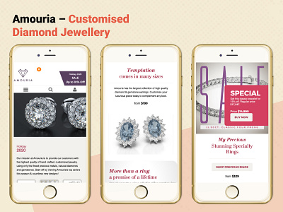 Amouria app branding design icon illustration logo typography ui ux vector