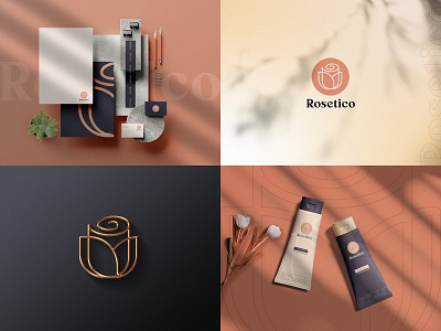 Rosetico Brand Concept branding