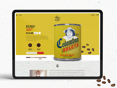 Product page: Specialty Coffee Brand branding coffee design equal graphic design illustration logo product design specialty coffee sustainability ui ux vector web design webdesign