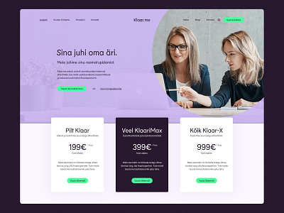 Accounting Service Web, UX & UI Design accountant accounting bookkeeper bookkeeping design finance home page landing design landing page service ui ux web design website