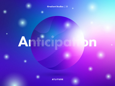 Gradient Studies: Encore — Anticipation abstract adobe illustrator color geometry gradients illustration minimalist typography vector