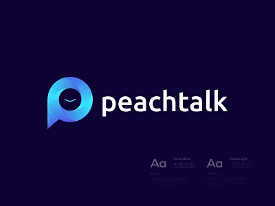 P + Smile + Chat Logo Mark brand identity branding chat logo creative logo design freelancer iqbal illustration logo logo design logo designer modern logo p letter logo p logo reveal smile logo vector