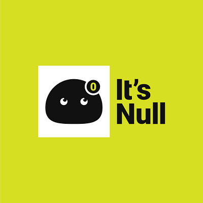 It's Null 0 app icon brand branding charecter logo design dm icon identity illustration its null logo logo design message minimal monogram notification null vector zero