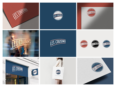 Les Cousins | Logo & Branding branding branding and identity branding design design graphic design illustration illustrator logo photoshop typography