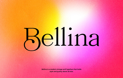 Trendy and Favorite Free Fonts - Typography Concept - Bellina bellina bellinafont bellinafreefont bestfreefont bestfreetrendyfont freefont trendyfont typedesign typography