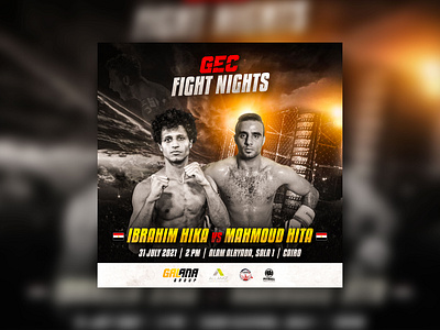 Social Media Post Campaign for Galana Group activity banner bodybuilding boxing campaign creative desogn facebook fight fitness gym instagram marketing mma post samurai socialmedia sport training