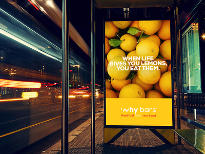 WhyBars - OOH advertising billboard branding concept design ooh