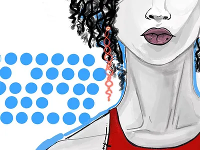 Confident and Savvy branding design energy girl illustration logo simple sketching ui vector