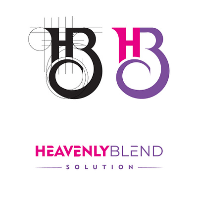 Heavenly Blend Solution branding design graphicdesign icon illustration logo logo design logodesign logotype minimal solution typography