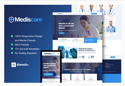 Mediscare design ui ux web webdesign webdesigner website