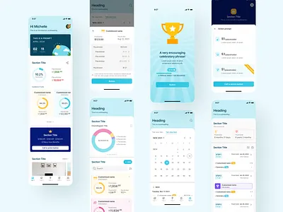 Mobile app redesign appdesign figmadesign mobiledesign redesign ui uidesign ux