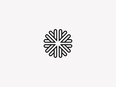 Snowflake Winter Themed Logo Design Concept brand identity branding clean concept festive identity logo logo designer logoconcept logomark mark minimal modern snowflake versatile winter