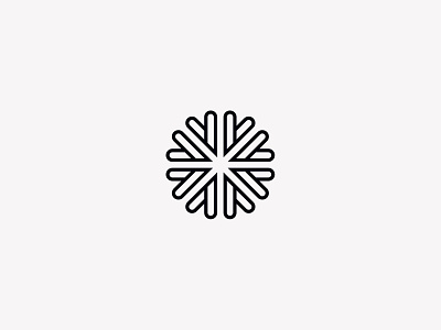 Snowflake Winter Themed Logo Design Concept brand identity branding clean concept festive identity logo logo designer logoconcept logomark mark minimal modern snowflake versatile winter