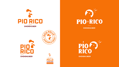 Fried chicken / proposed logo identity 2021 behance illustration lettering logo fried chicken proposal vector