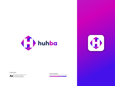 huhba. brand identity colors design icon icon design iconography illustration logo logo design