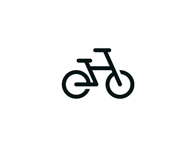 H and bicycle bicycle bike brand branding cycling design elegant h letter line linear logo logotype mark minimalism minimalistic modern ride sign