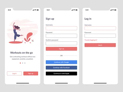 Daily UI #001: Sign Up brand design product design ui design ux design visual design