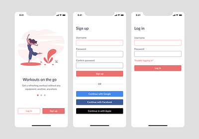 Daily UI #001: Sign Up brand design product design ui design ux design visual design