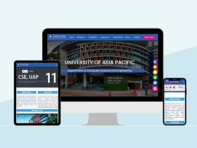 UAP-CSE Responsive Layout responsive ui ux webdesign