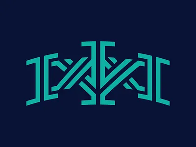 28 | Roman Numerals 28 illustration letter logo roman numerals typography