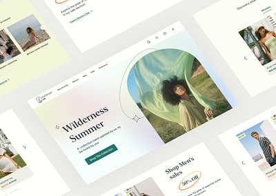Common Us - Clothing E-Commerce branding design e commerce responsive website ui ux web design