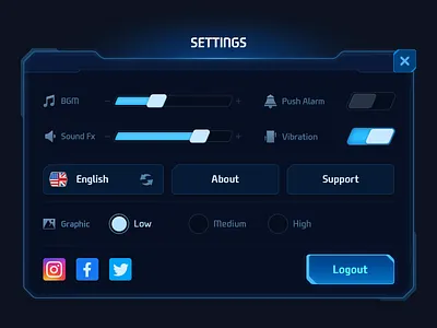 GUI PRO Kit Sci-Fi Survival 2d asset game gui interface layerlab mobile popup sci fi
