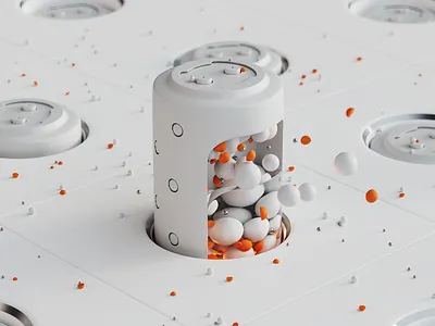 Escape 3d c4d design illustration ui8