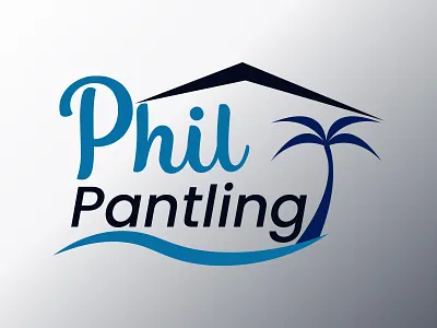 Logo Phil Pantling animation branding design flat graphic design illustration logo logodesign minimal motion graphics typography ui